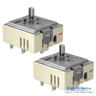 Replacement 9758060 (2 Pack) Range Burner Infinite Switch for Whirlpool