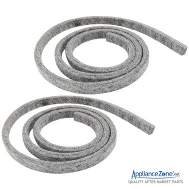 Replacement WE09X27634 WE09X20441 (2 Pack) Dryer Felt Seal for GE / Hotpoint
