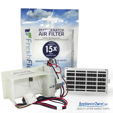 Replacement W10257451 AIR-1 Refrigerator Air Damper & Filter for Whirlpool  / Maytag / KitchenAid