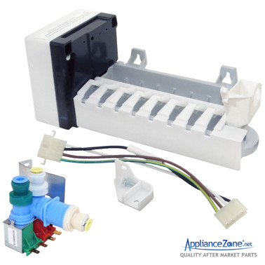Replacement W10190965 W10408179 Refrigerator Icemaker & Valve For Whirlpool / Maytag