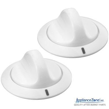 Replacement 134011703 (2 Pack) Dryer Timer Knob for Frigidaire / Westinghouse