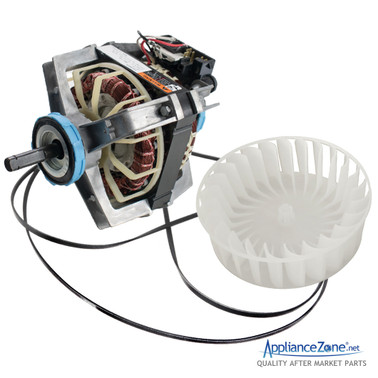 Replacement 134196602 131476300 137292700 Dryer Drive Motor with Blower Wheel & Belt Replacement for Frigidaire / Kenmore