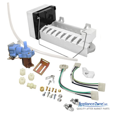 Replacement 4317943 4318047 Refrigerator Ice Maker & Water Valve for Whirlpool / Maytag