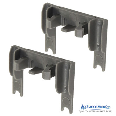 Replacement W10250160 (2 Pack) Dishwasher Adjuster Clip for KitchenAid / Whirlpool / Jenn-Air