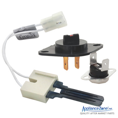 Replacement DC47-00022A DC32-00007A DC47-00016A Dryer Ignitor & Fuse Set for Samsung / Maytag