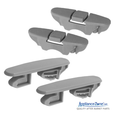 Replacement 8565925 W10082861 Dishwasher Rail End Cap Set for Kenmore / Whirlpool