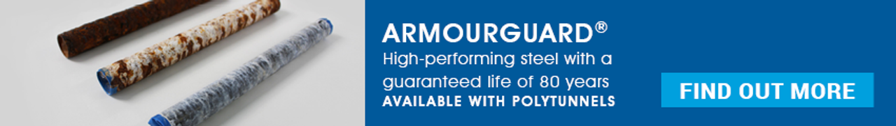 Armourguard Logo for stronger polytunnels