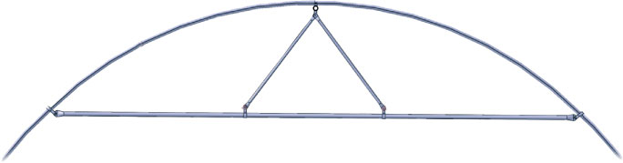V crop bar hangers