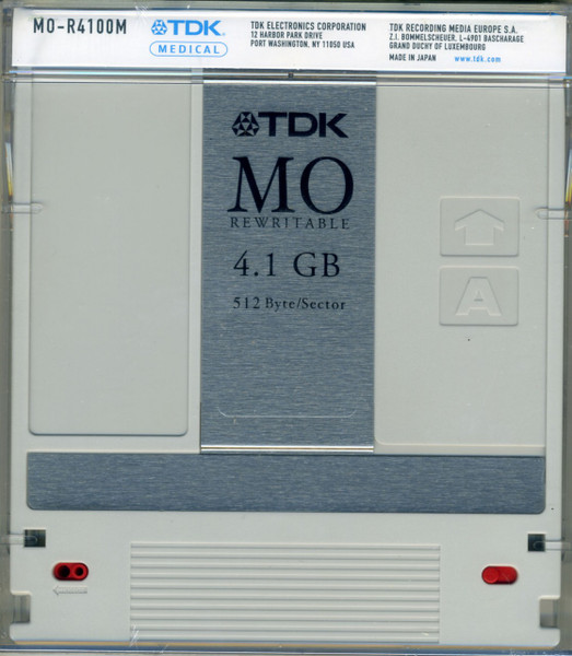 TDK MO-R4100M Back