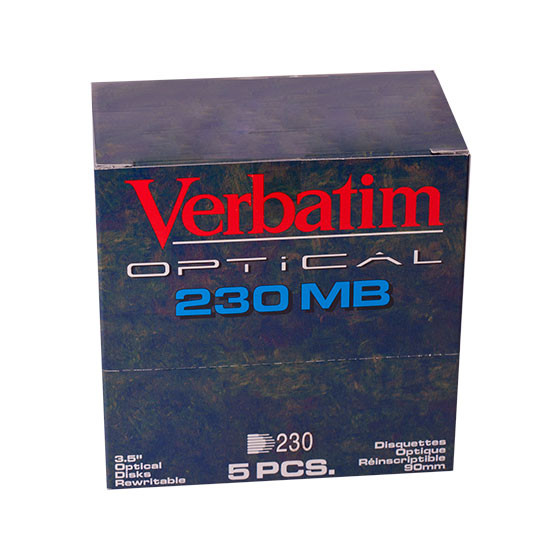 Verbatim 90545 230MB Magneto Optical Disk | Hard to Find