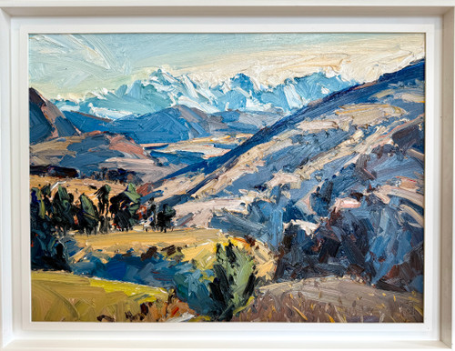 Frosty Morning, Rangitata Gorge Rd + Arrowsmith Range
