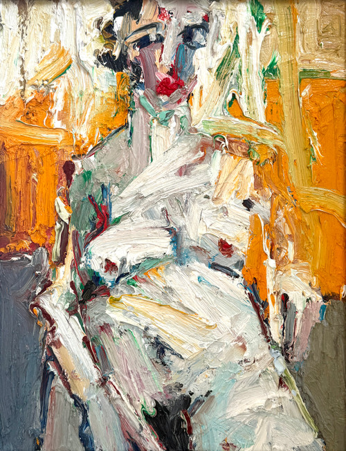 Figure in Blue