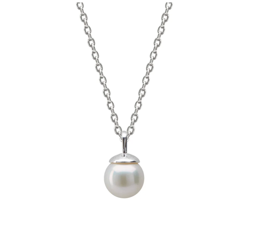Pearl Necklace | Silver