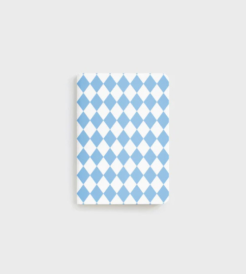Pocket Notebook | Father Rabbit | Blue Diamonds