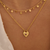 Love You Small Heart Necklace