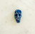 Skull Brooch | Blue 3