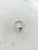 Flat Ring | 9ct Gold On Silver Band