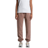 Relax Track Pants in a soft beige colour, featuring a relaxed fit and cuffs at the ankles. Includes branding.