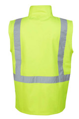 Hi Vis soft shell vest, night use