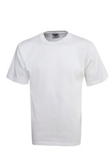 Premium Pre-shrunk Cotton T-shirt, Adults (White)