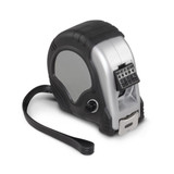 A 5 metre tape measure featuring a durable casing and a retractable measuring tape. Ideal for precision measurements.