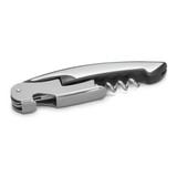 A Classic Wine Waiters Knife in sleek design featuring a corkscrew and bottle opener.
