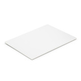 A6 note pad featuring 25 blank leaves, ideal for writing or sketching.