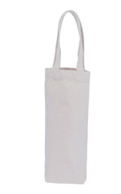 Canvas Wine Bag - 1 Bottle