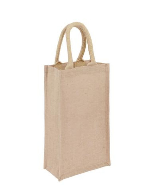 Jute Wine Bag - 2 Bottle