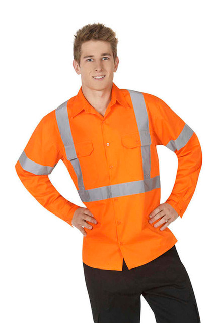 Hi Vis Twill shirts ,L/S,day use