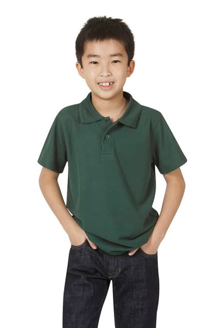 Premium Poly Cotton Fine Pique Polo, Children