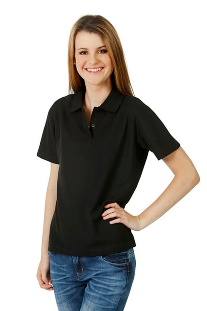 Premium Poly Cotton Fine Pique Polo, Ladies