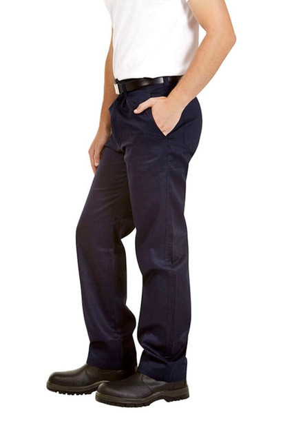 light drill trousers