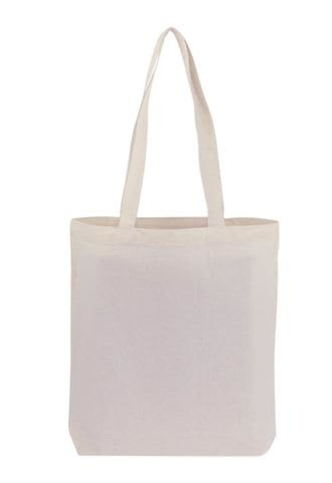 Canvas Tote With Bottom Only
