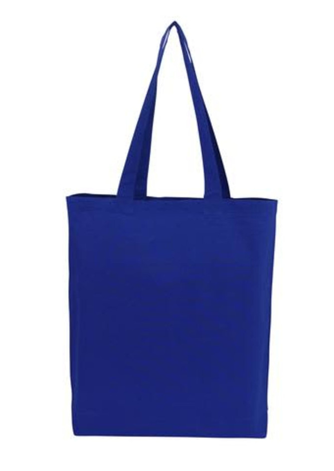 Cotton Tote With Base Gusset Only - Royal Blue