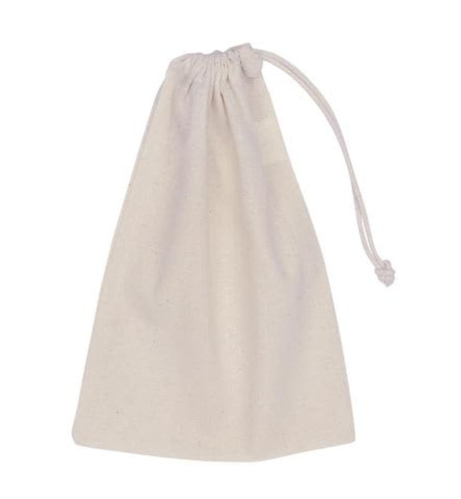 Cotton Drawstring Pouch - Small