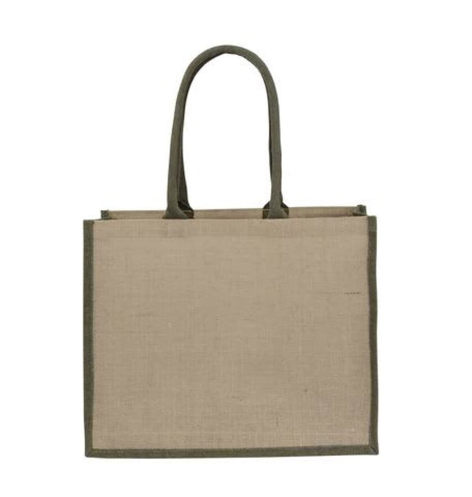 Jute Laminated Landscape - Brown