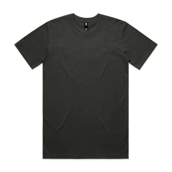 A black Classic Tee featuring a crew neck and short sleeves, with a small logo on the label.