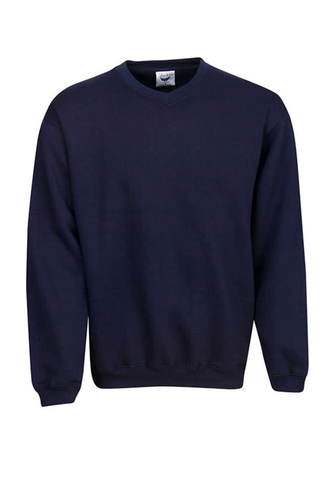 Traditional Fleecy Sloppy Joe, V- Neck