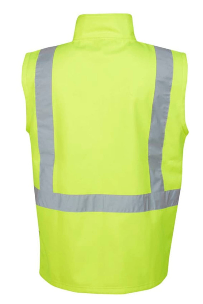 Hi Vis soft shell vest, night use