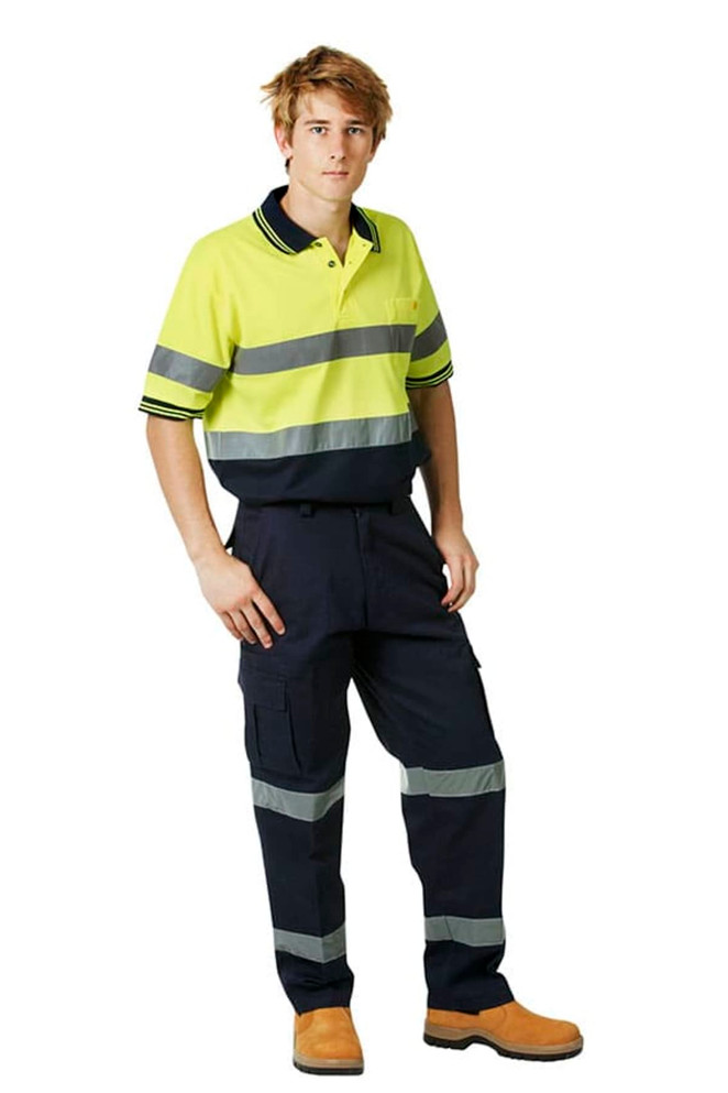 Day/night Hi Vis Cooldry Polo, Short Sleeve