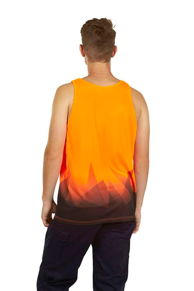 Hi Vis Sublimation Singlet