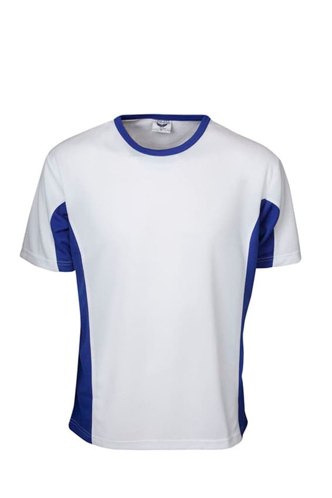 Cooldry Contrast Panel T-shirt, Adults