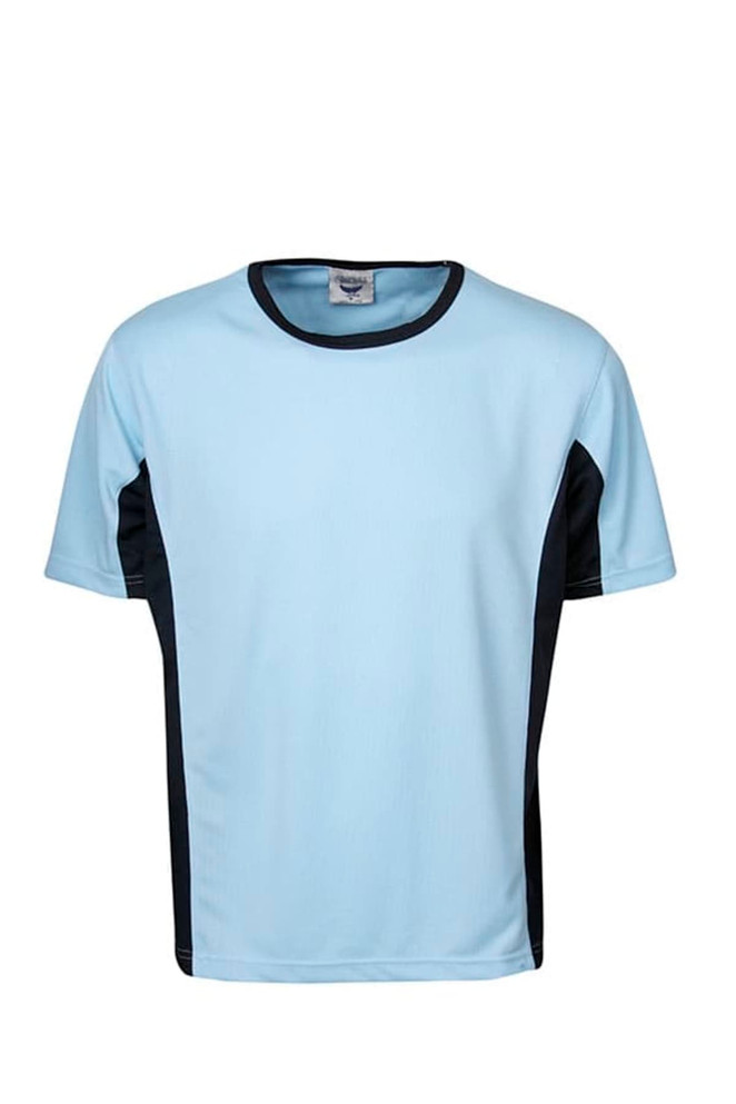 Cooldry Contrast Panel T-shirt, Children