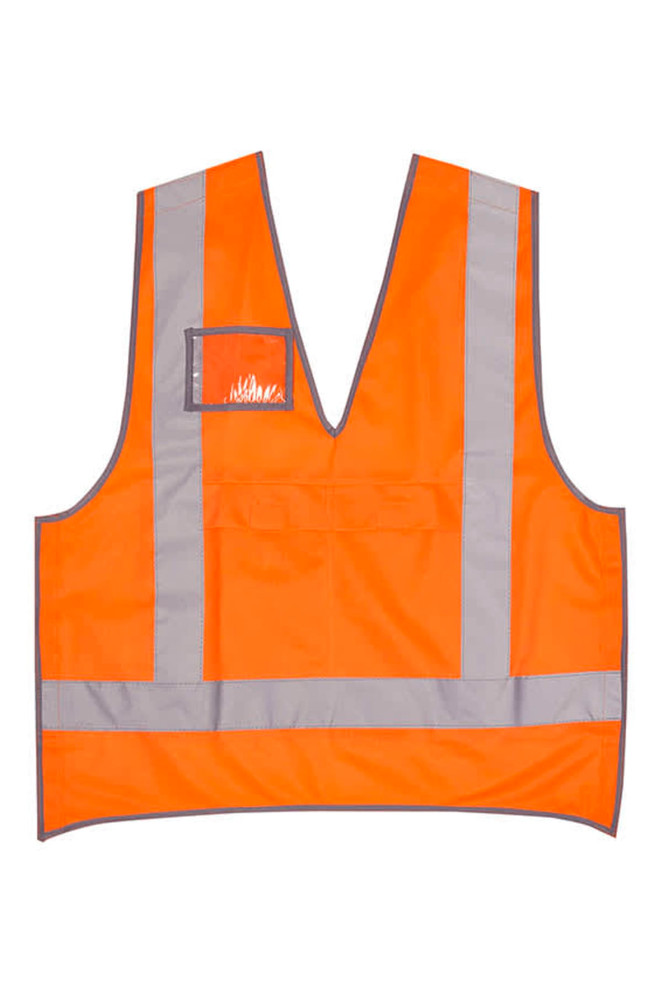 Hi Vis D/N Rail Pull Apart Vest