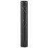 A sleek black metal pen presented in a cylindrical black packaging with a stylised illustration of the pen.