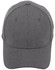 A grey cap with a structured fit and laser-cut ventilation panels. Features a logo on the front.