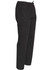 Men's functional chef pants in black, featuring an elastic waistband and pockets, with a logo present.