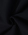 A close-up of black fabric with a soft texture, demonstrating a fleecy material suitable for hoodies.