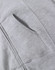 A grey ladies' full-zip fleecy hoodie featuring a front pocket and soft fabric texture. The hoodie has a branding logo.